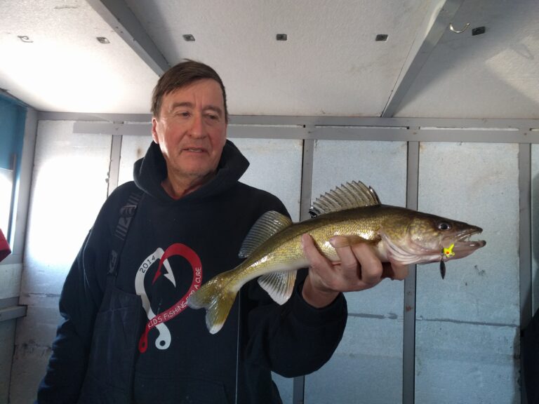 Lake of the Prairies walleye are biting!