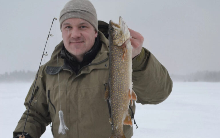 Tube Jigs for Winter Lake Trout