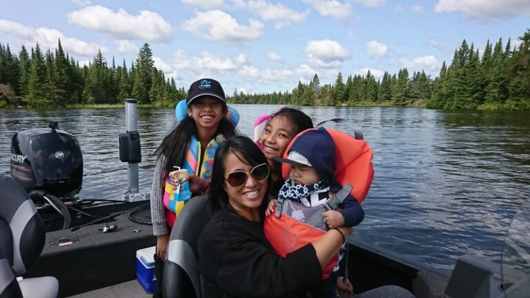 Family Fishing Vacation Fun at Trail End Camp