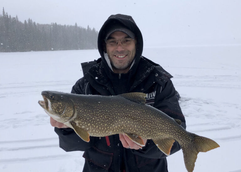 Gearing up for winter lake trout!
