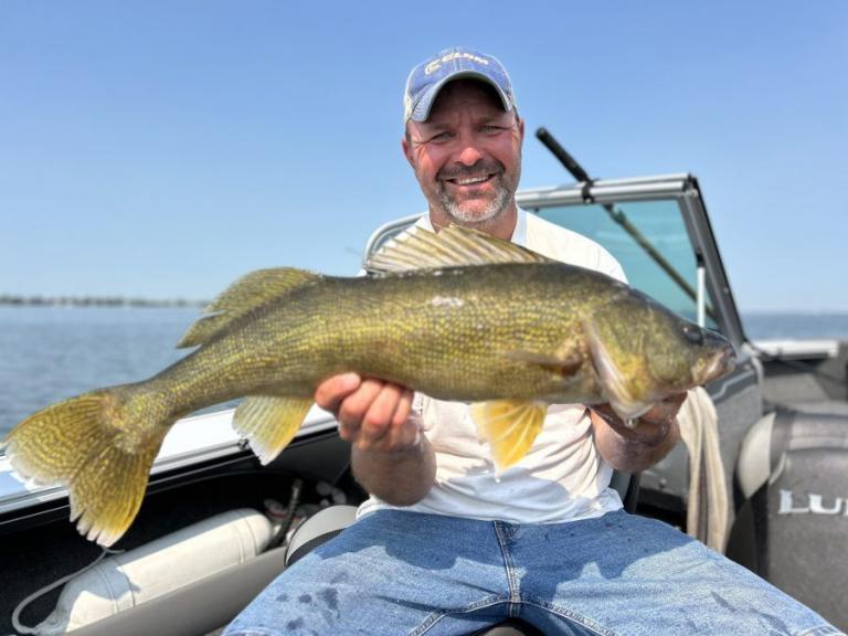 Early Fall transition walleye