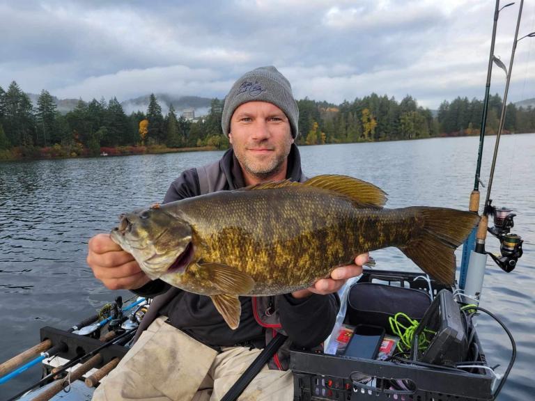 Winter Smallmouth on Vancouver Island
